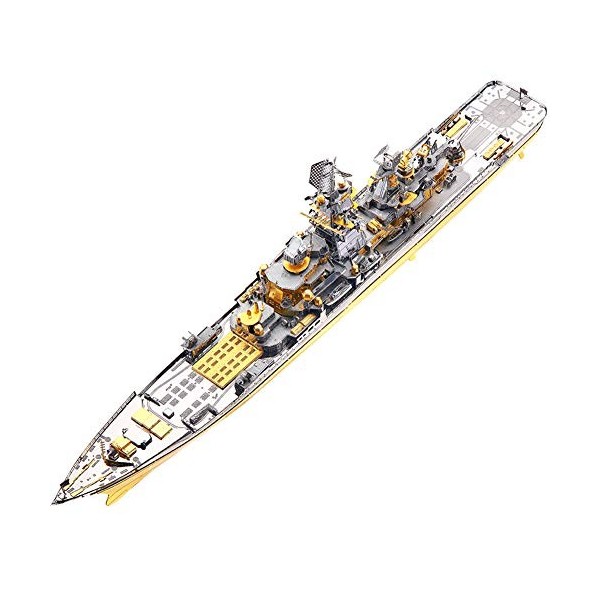 Modèle De Navire Assemblé, Modèle De Navire 3D Puzzles Cruiser Statue Créatif Décoratif Jouets Éducatifs Cadeau Collection St