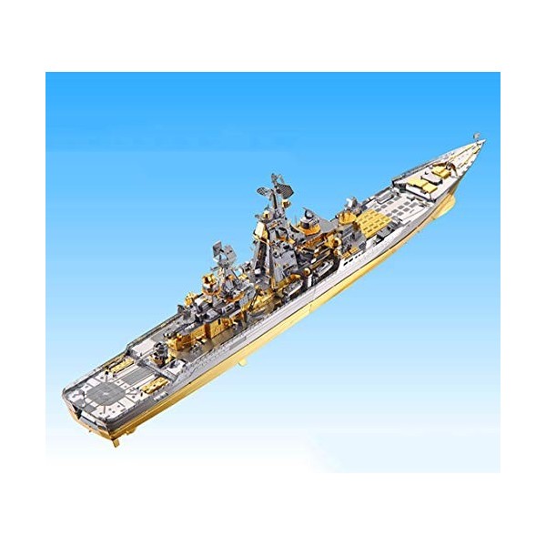 Modèle De Navire Assemblé, Modèle De Navire 3D Puzzles Cruiser Statue Créatif Décoratif Jouets Éducatifs Cadeau Collection St