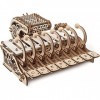 UGEARS DIY Kit Instrument de Musique - Maquette en Bois à Construire Célesta Mécanique avec des éléments Piano, Boîte à Musiq