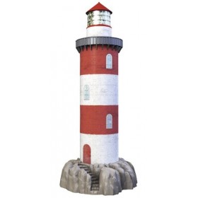 Ravensburger - 12565 - Puzzle 3D Building - 216 Pièces - Phare Nouvelle Édition