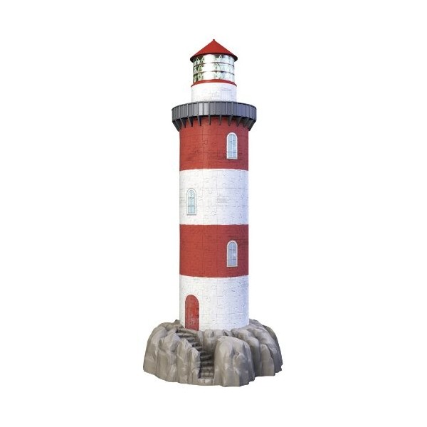 Ravensburger - 12565 - Puzzle 3D Building - 216 Pièces - Phare Nouvelle Édition