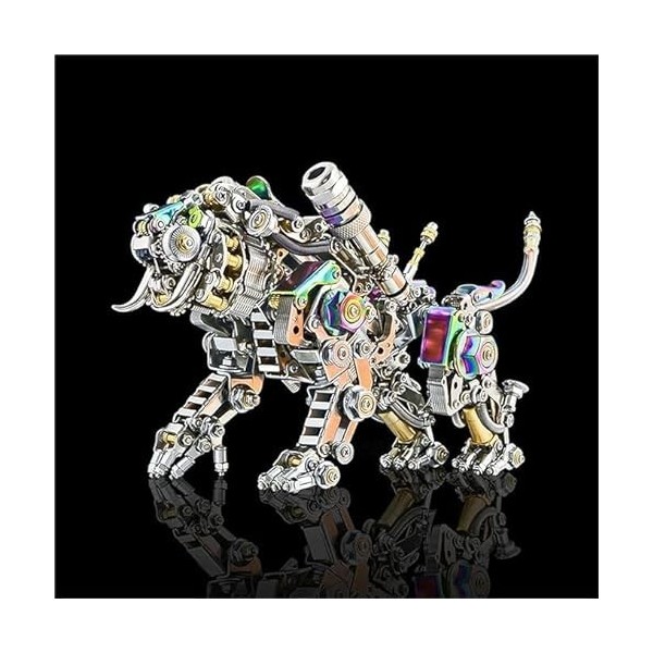 Puzzle 3D en Metal pour Adulte,700+pièces Kit de Maquette de Tigre du Bengale Puzzle en Métal 3D, Modèle Cadeaux pour Adultes