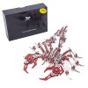 GOUX Puzzle 3D - Puzzle 3D - Scorpion 3D - En métal - Pour adultes - Modèle 3D - Cadeau dornement DIY - Avec 300 pièces - Po