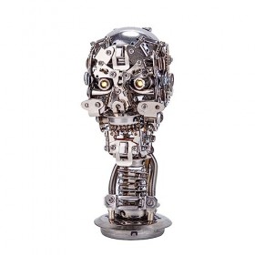 Fabroz Puzzle 3D en métal Steampunk - 200 pièces - Modèle de squelette en métal 3D - Assemblage à faire soi-même - Jouet méca