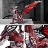 Piececool Kits de modélisme en métal 3D, puzzle en métal 3D avec le roi du dragon noir et rouge, cadeaux danniversaire pour 