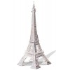 Piececool Casse-tête 3D en métal pour adultes, architecture de tour Eiffel améliorée - Kits de construction 3D en métal, déco