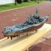 1: 350 Modèle Battleship, USS Missouri BB-63 Bricolage Manuel Modèle Assemblé Kits, Jouets pour Enfants 30,3"* 3.5" * 6.3" 