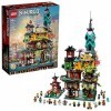 LEGO NINJAGO NINJAGO City Gardens 71741 Building Kit. Ninja House Playset Featuring 19 Minifigures, New 2021 5,685 Pieces 