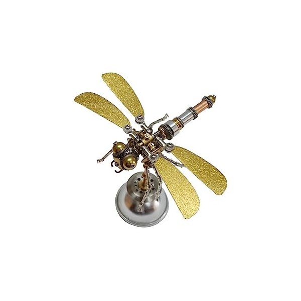 SUNDARE Puzzle 3D en Metal Insecte, Libellules Kit de Maquette de Puzzle en Métal 3D, 208+pièces Modèle Cadeaux pour Adultes 