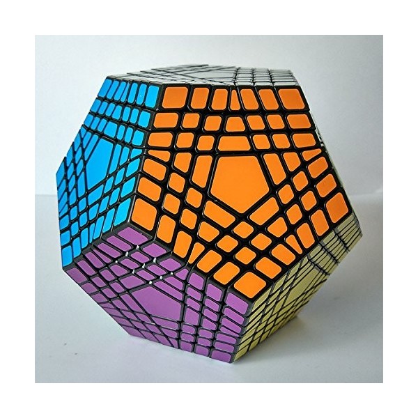 FunnyGoo Shengshou 7x7x12 Megaminx Dodécaèdre Bloc Puzzle 7x7 12 Surface Gigaminx Vitesse Magique Cube Twist Magic Cube Jouet
