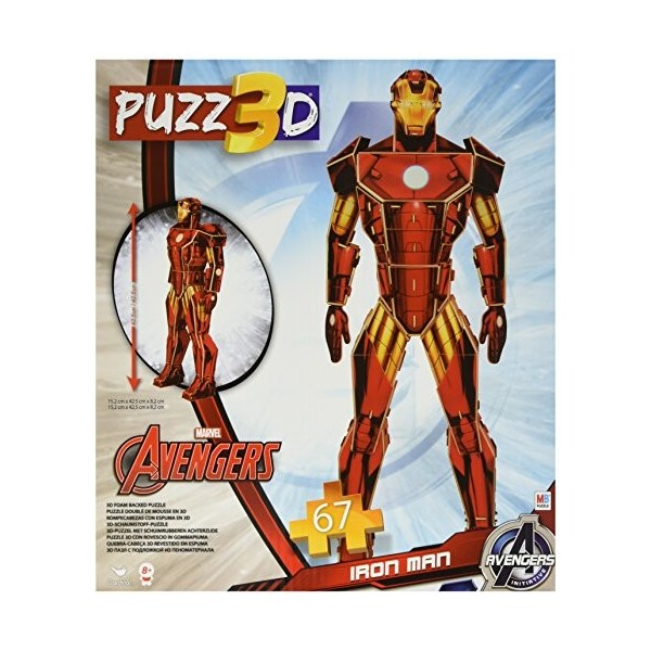 Spin Master Games Cardinal - 6033054 - Puzzle 3D - Iron Man 3