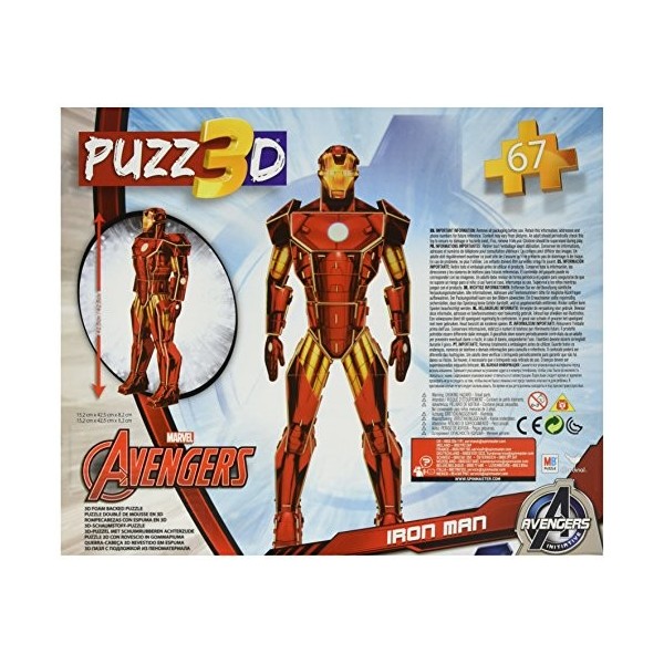 Spin Master Games Cardinal - 6033054 - Puzzle 3D - Iron Man 3