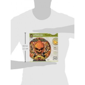 BePuzzled 3D Puzzle Sphere - Skull Sphere Puzzle, Multicolor by Bepuzzled