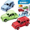 CUPUZ Lot de 3 puzzles 3D en papier de construction de voiture pour adultes et enfants - Jeux de société - Jouets et jeux édu