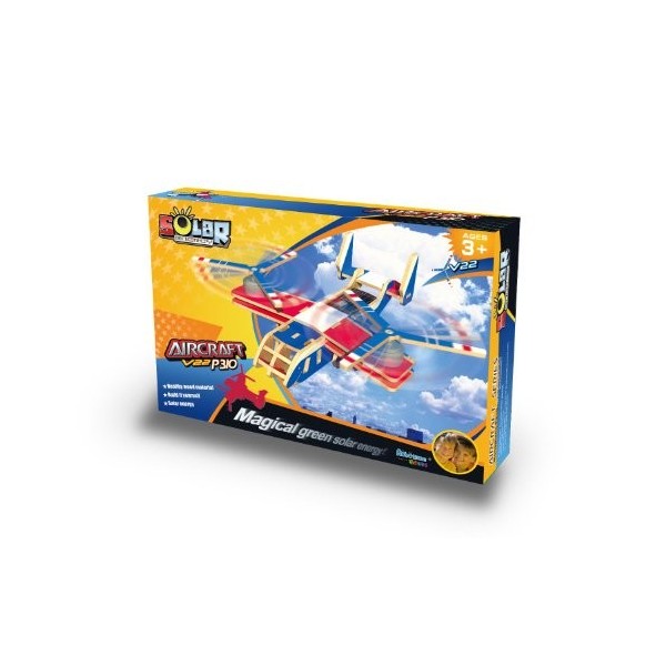 3D wooden puzzle kit color convertible aircraft PS310 to move japan import 