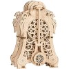 ZUMAHA Jeu de Puzzle Puzzle 3D Fait à la Main Apparence exquise Puzzle en Bois Puzzles modèle Kit Horloge mécanique décoratio