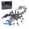 Fabroz Puzzle 3D en métal Steampunk Animal - 200 pièces - Scorpion Roi en métal - Montage DIY - Jouet mécanique - Décoration 