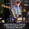 LEGO 42146 Technic La Grue sur Chenilles Liebherr LR 13000, Kit de Construction, Engin de Chantier Télécommandé avec lApplic