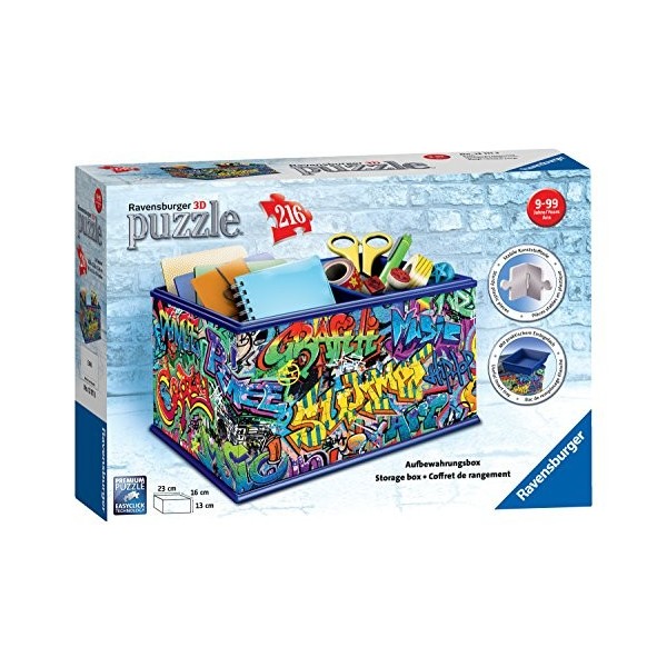 Ravensburger 12111 Graffiti Coffret de 216 pièces 3D Puzzle