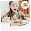 Abaodam 3 Ensembles Puzzle Boule en Trois Dimensions Casse-tête en Bois 3D Puzzles pour Cerveau Jouets De Puzzle Jouets en Bo