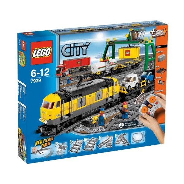 LEGO - 7939 - Jeux de construction - LEGO city - Le train de marchandises