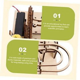 TOYANDONA 5 Ensembles Puzzle en Trois Dimensions Puzzle en Bois pour Adultes Courir Puzzle Jouet énigmes Les Jouets denfants