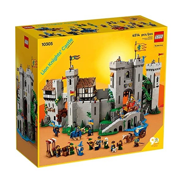 LEGO: Icônes - Château des Chevaliers Lion 4514 pièces, 10305 