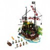 LEGO Ideas Pirates of Barracuda Bay 21322 Building Kit, Cool Pirate Shipwreck Model with Pirate Action Figures for Play and D