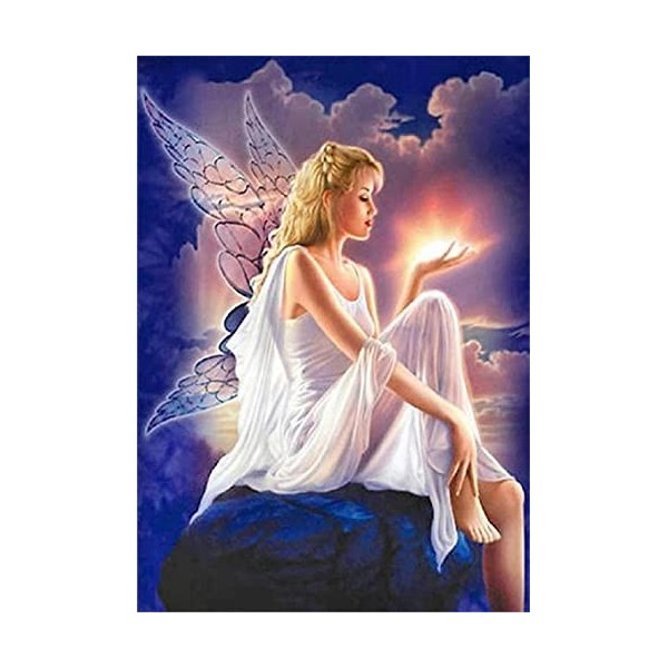 Puzzle Adulte 1000 Pièces Puzzle 3D Angel-20003D Puzzle Coloré jeu de pose coloré jeu dadresse pour toute la famille