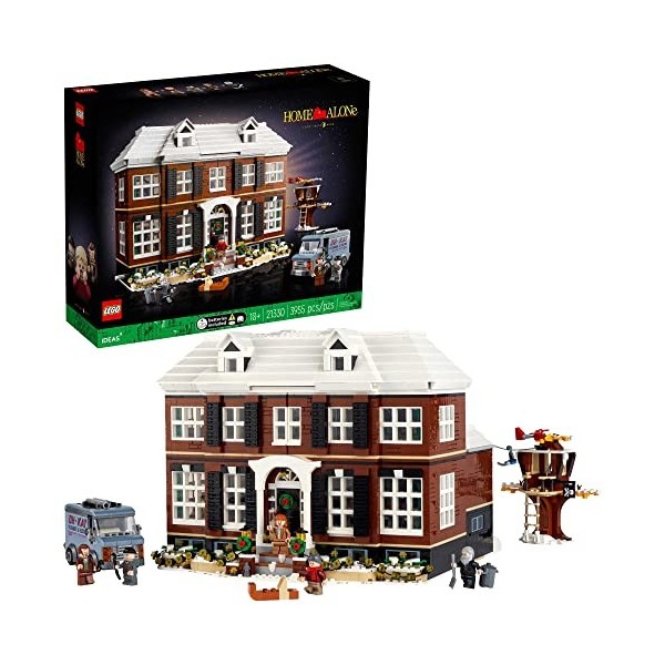 LEGO Ideas Home Alone 21330 Building Kit. Buildable Movie Memorabilia. Delightful Gift Idea for Millennials 3,955 Pieces 