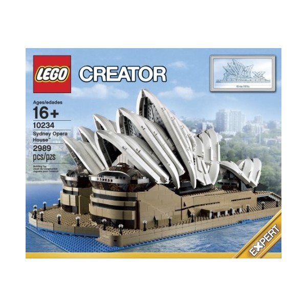 Lego - 10234 lOpera de Sydney, Lego Creator Expert