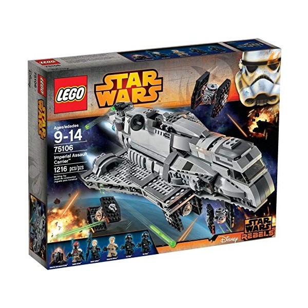Lego Star Wars - 75106 - Jeu De Construction - Imperial Assault Carrier