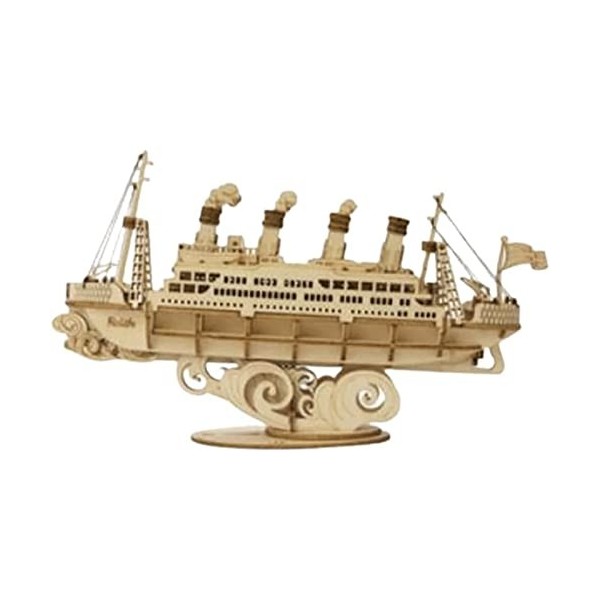 LIOONS Puzzle Décompression Puzzle 3D Creative Mode Jigsaw Puzzle en Bois Puzzle Kit Casse-tête Pièce Puzzle Architecture Mod