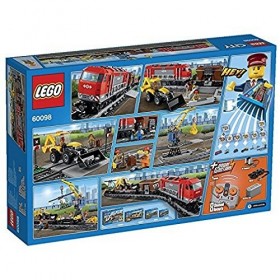 LEGO City - 60098 - Jeu De Construction - Le Train De Marchandises