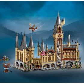 LEGO 71043 Harry Potter Le château de Poudlard, Jouet, avec Saule Cogneur, la Chambre des Secrets, et Cabane de Hagrid, Inclu