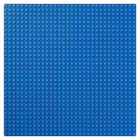LEGO 10714 Classic La Plaque de Base Bleue, 32x32, Jouet de Construction, Construire et Exposer, Collection, Paysage Mers, Oc