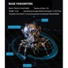 Puzzle 3D en Metal Araignées - Kit de Modélisme en Métal 3D DIY - Jouet de Construction pour Enfants et Adultes - Cadeau de D