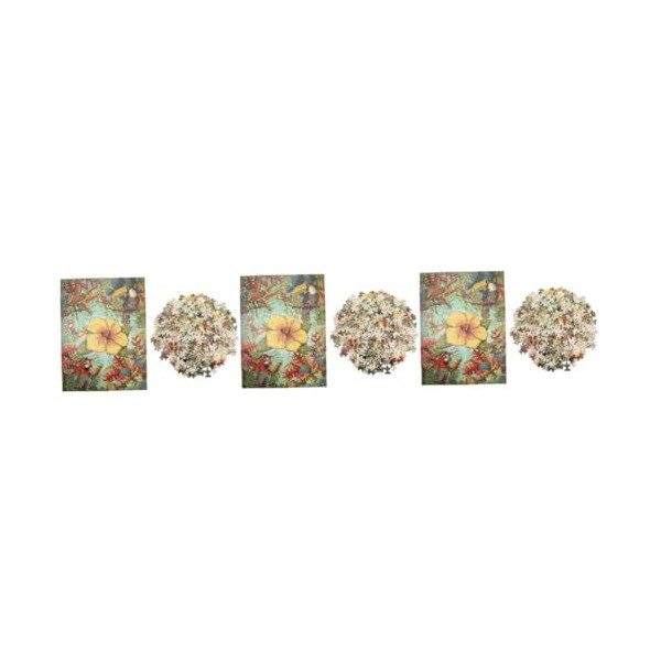 Totority 3 Ensembles scie sauteuse Jouet énigmes Puzzles pour Enfants Casse-tête décoratifs Puzzles pour Adolescent Casse-têt