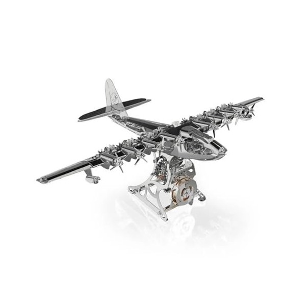 Avion Heavenly Hercules 2.0 - Puzzle 3D Mécanique en Métal