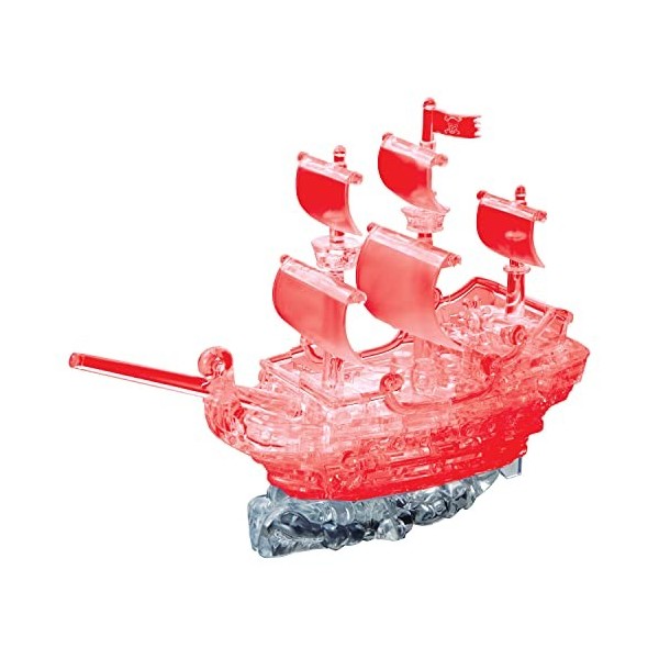 BePuzzled Casse-tête en cristal 3D original bateau pirate de luxe, à partir de 12 ans