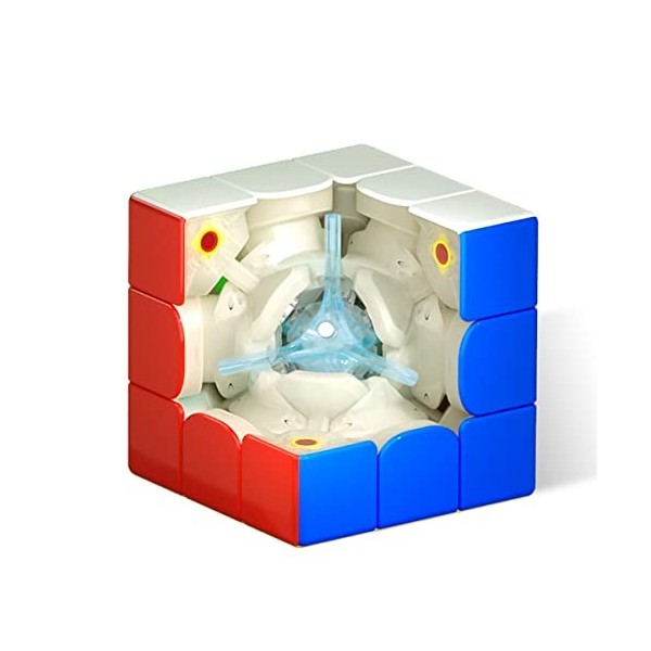 HELLOCUBE QY X Man Tornado V3 M – Cube de vitesse magnétique 3 x 3 sans autocollant – Cube de vitesse phare magnétique