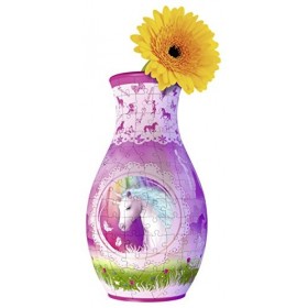 Ravensburger - 12051 - Puzzle Girly Girl Vase Licorne 216 pièces