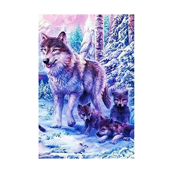 Puzzle de 4000 pièces Wolf,4000 Puzzle Classique Puzzle Adulte et Enfant Puzzle 3D Décor À La Maison pour Le Moderne Art Mura