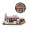 Westminster Abbey 3D Puzzle Building Model with Lights, Toy Collection Gift, 15,4 × 9,1 × 6,1 Pouces