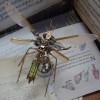 Novaray Puzzle 3D en métal Steampunk, 389 pièces insecte mécanique punk guêpe bio modèle de construction, DIY métal modèle po