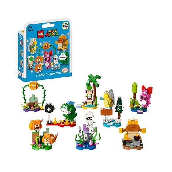 LEGO Super Mario 71413 Pack Surprise de Personnage – Série 6, Figurines Collection, Combiner à Pack de démarrage et Set d’Ext