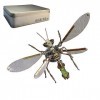 SUNDARE Puzzle 3D Insect en Métal, DIY Guêpe Biochimique Mécanique Maquette Assembler des Jouets, 3D Métal Modèle Kits Puzzle