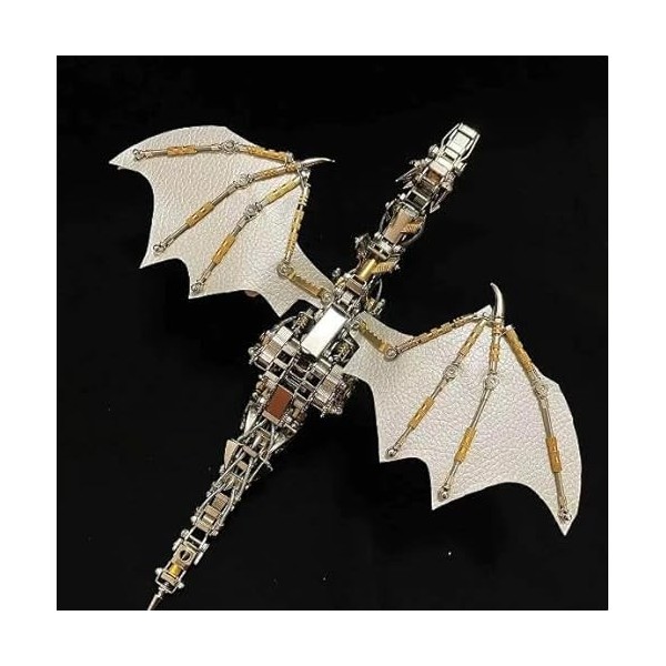 Puzzle 3D en Bois pour Adultes Dragon Volant Kit de modèle de Puzzle 3D pour Adultes et Adolescents Puzzle en métal Ornements