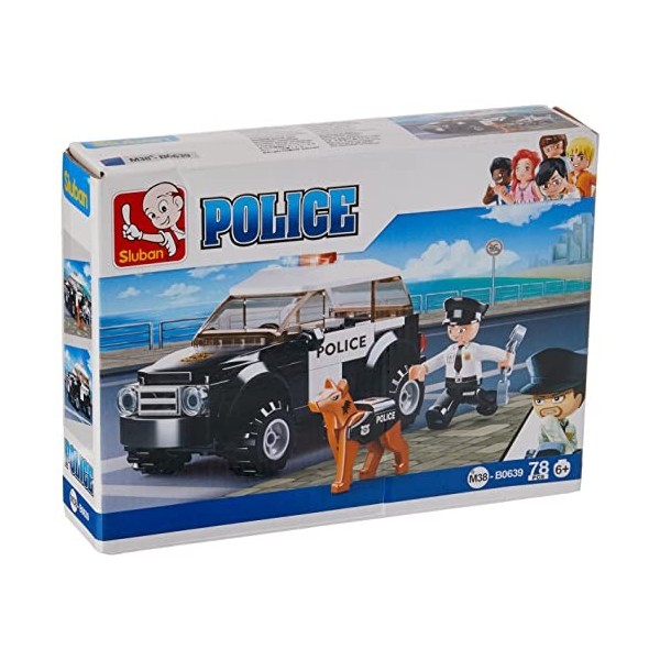 Sluban- Police SUV Patrol Car M38-B0639