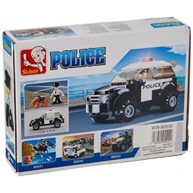 Sluban- Police SUV Patrol Car M38-B0639